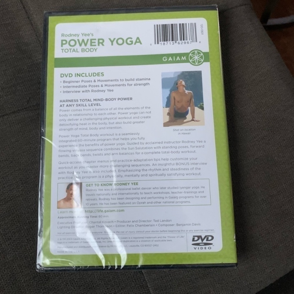 GAIAM Power Yoga Total Body DVD - Green
